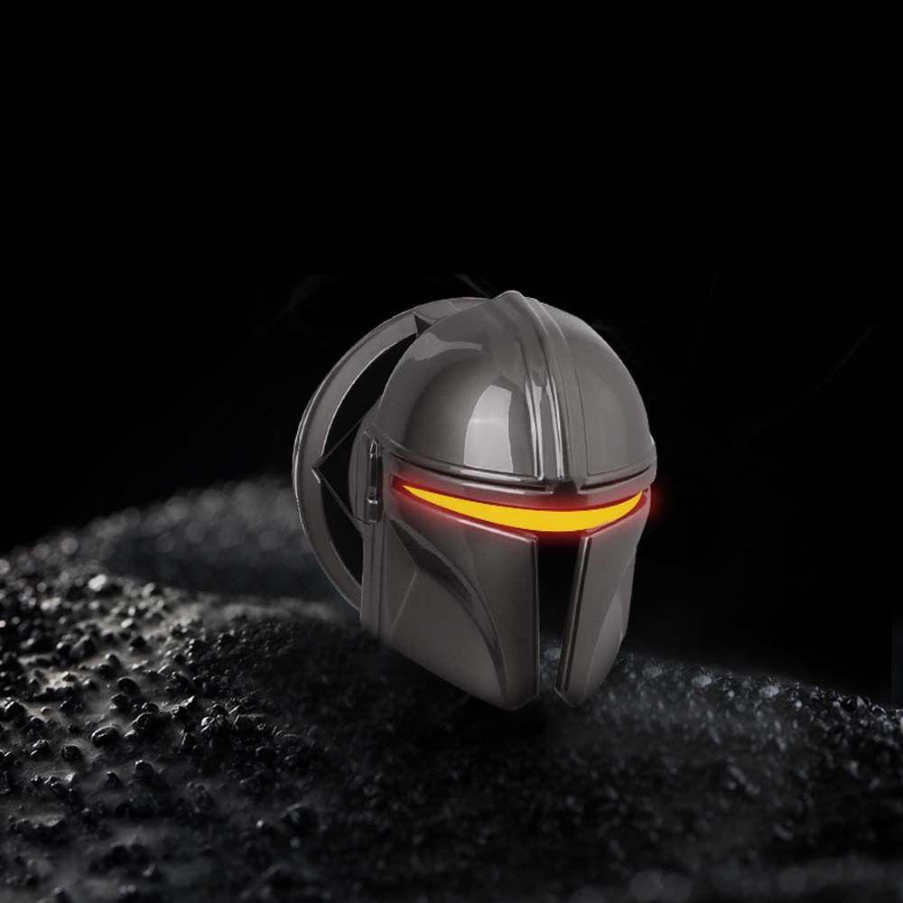 Vỏ Bọc Nút Khởi Động Xe Hơi 3D Mandalorian REBUY1 Bằng Hợp Kim Kẽm Siêu Bền Chống Trầy Xước