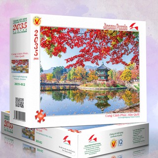 Tranh xếp hình 2035 mảnh - CUNG CẢNH PHÚC HÀN QUỐC