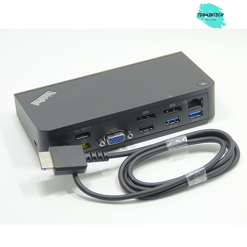 Dock Thinkpad Onelink+ DU9047S1 - Onelink+ Dock Thinkpad 40A4 - Dock 4K mở rộng tối đa 3 màn hình cho Laptop Thinkpad
