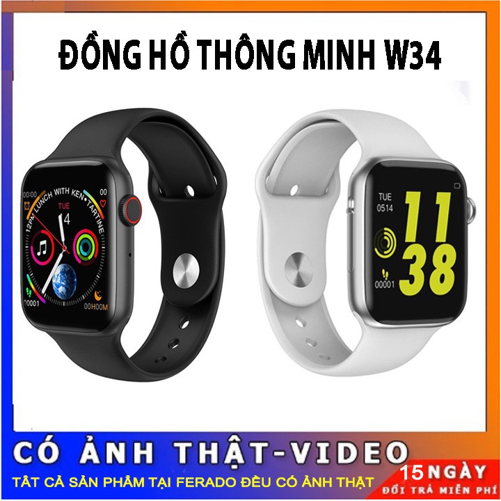 Đồng hồ thông minh W34 hàng loại 1