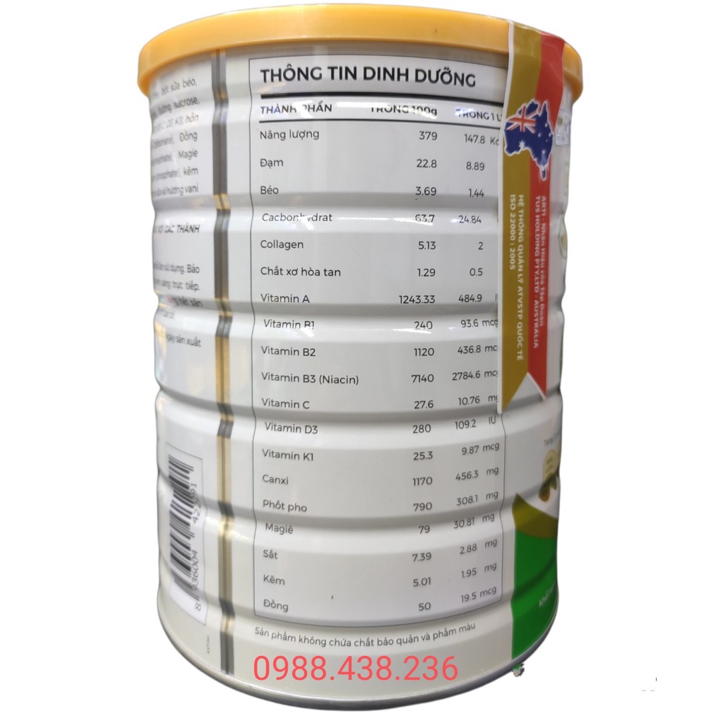[HSD T05-2025] Sữa hỗ trợ xương khớp ARTI JOINT lon 900g
