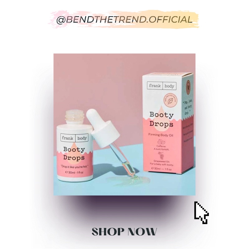 DẦU DƯỠNG MÔNG FRANK BODY BOOTY DROPS