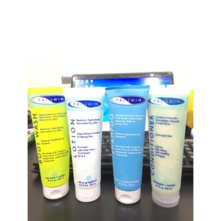 🌹🌹hot sale bộ 4 chai triswim tắm, gội, xả , dưỡng thể 251ml