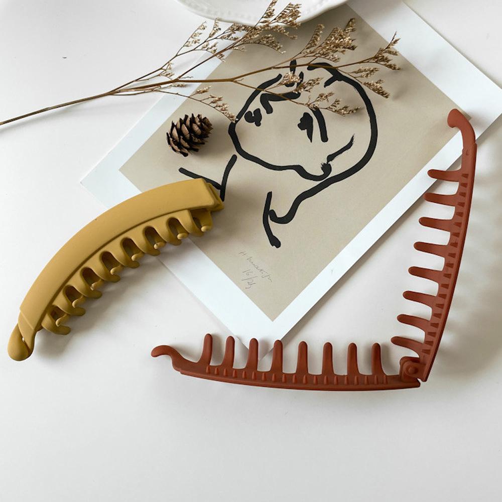 Kẹp Tóc Đuôi Ngựa Màu Trơn Thời Trang WMES15H