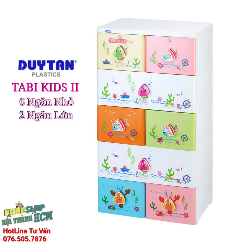 Tủ Nhựa Duy Tân TABI KIDS II