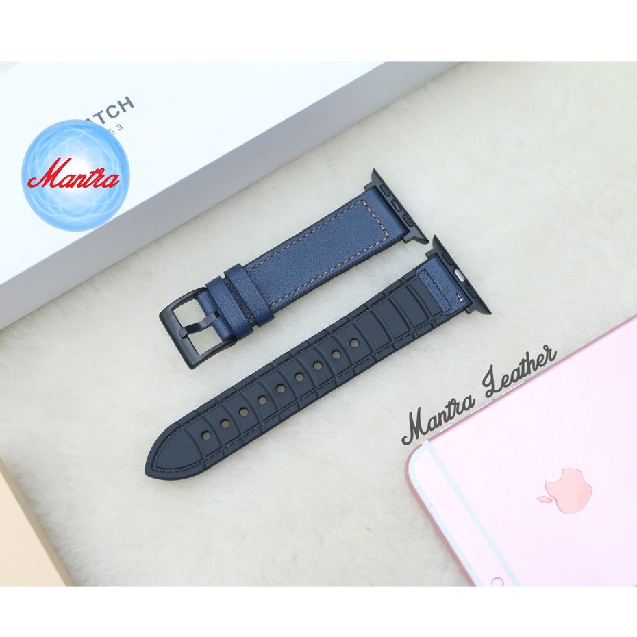 Dây da Vintage thay thế dành cho Apple watch 1,2,3,4,5,6 SE