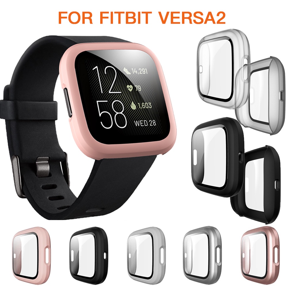 Ốp Bảo Vệ Mặt Kính Cường Lực Dành Cho Đồng Hồ Thông Minh Fitbit Versa 2