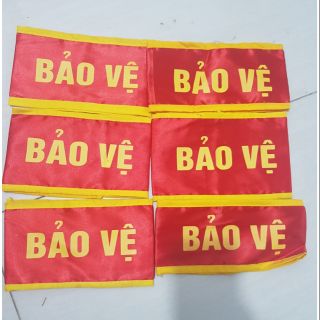 Băng tay bảo vệ , trực ban