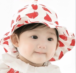 (còn màu xanh da trời)Mũ tai bèo cho bé