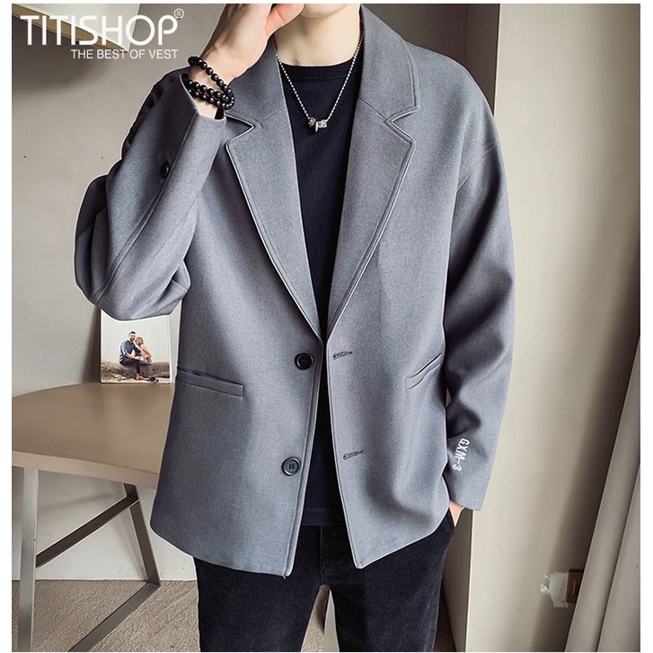 Áo Blazer Nam Titishop BL06