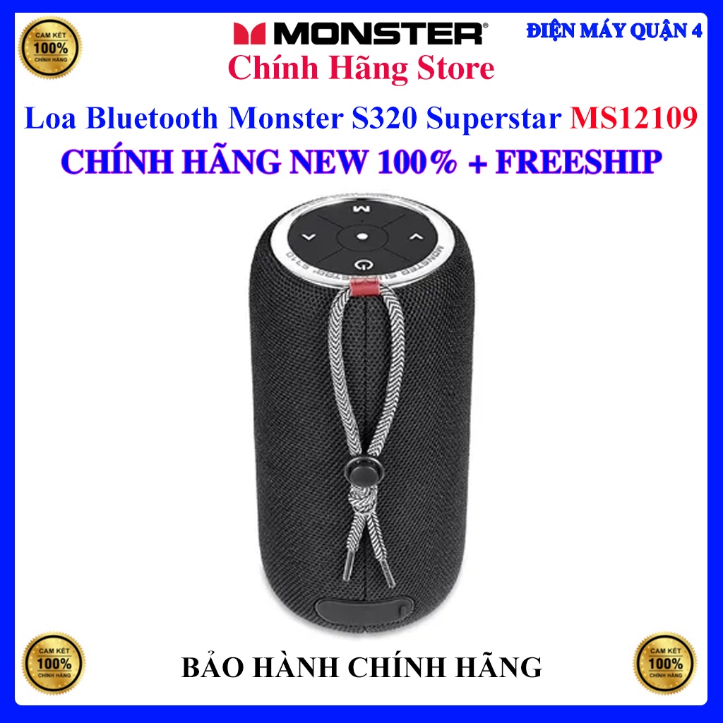 Loa Bluetooth Monster S320 Superstar MS12109