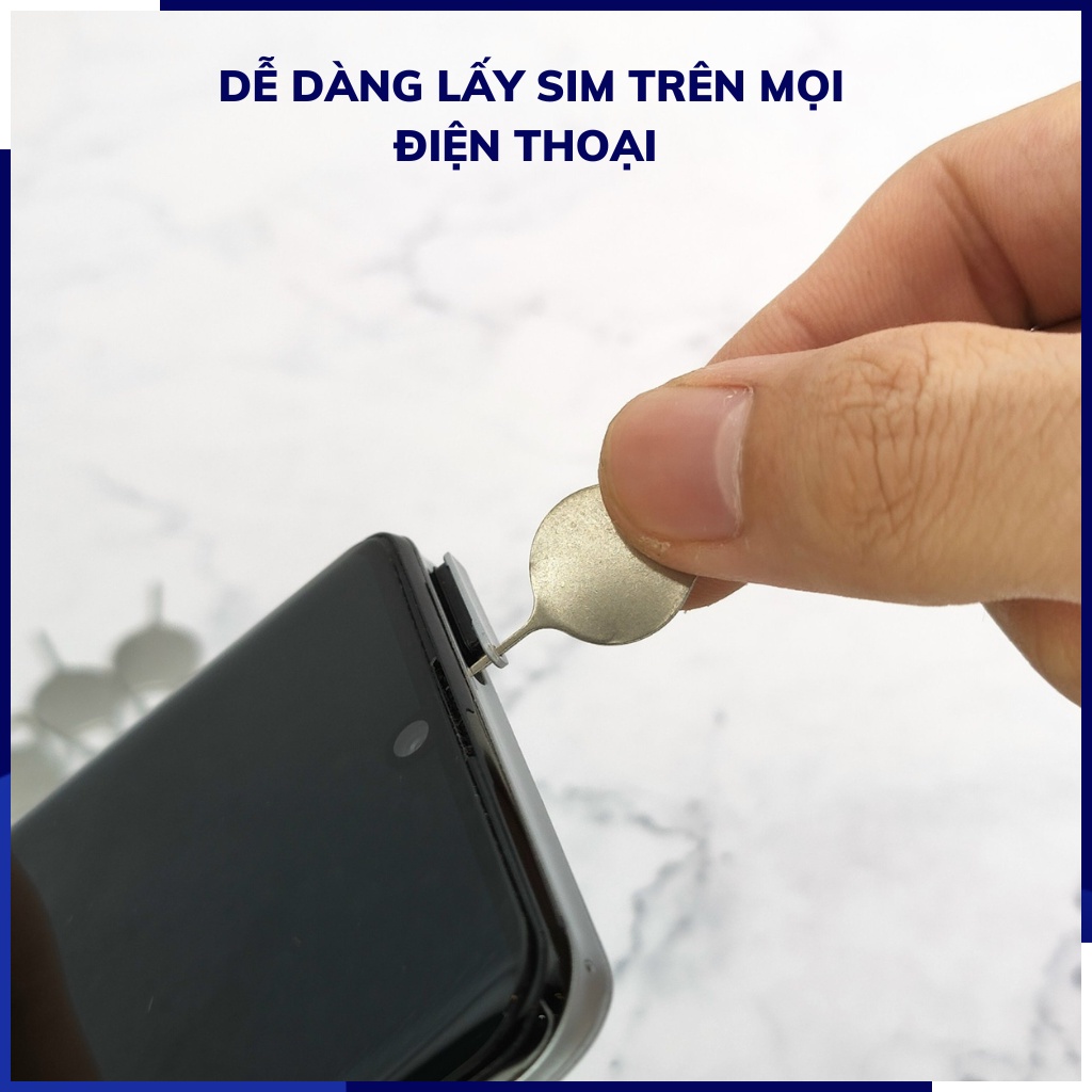 Que chọt sim kim loại dành cho tất cả dòng điện thoại iphone,samsung, vivo, oppo, oneplus, pixel, xiaomi huỳnh tân store