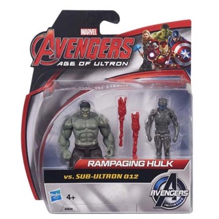 Mô hình RAMPAGING HULK và SUB ULTRON 012 AVENGERS B4639/B0423