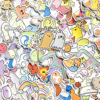Sticker động vật dễ thương dán trang trí scrapbook, planner,... size nhỏ 1-3cm