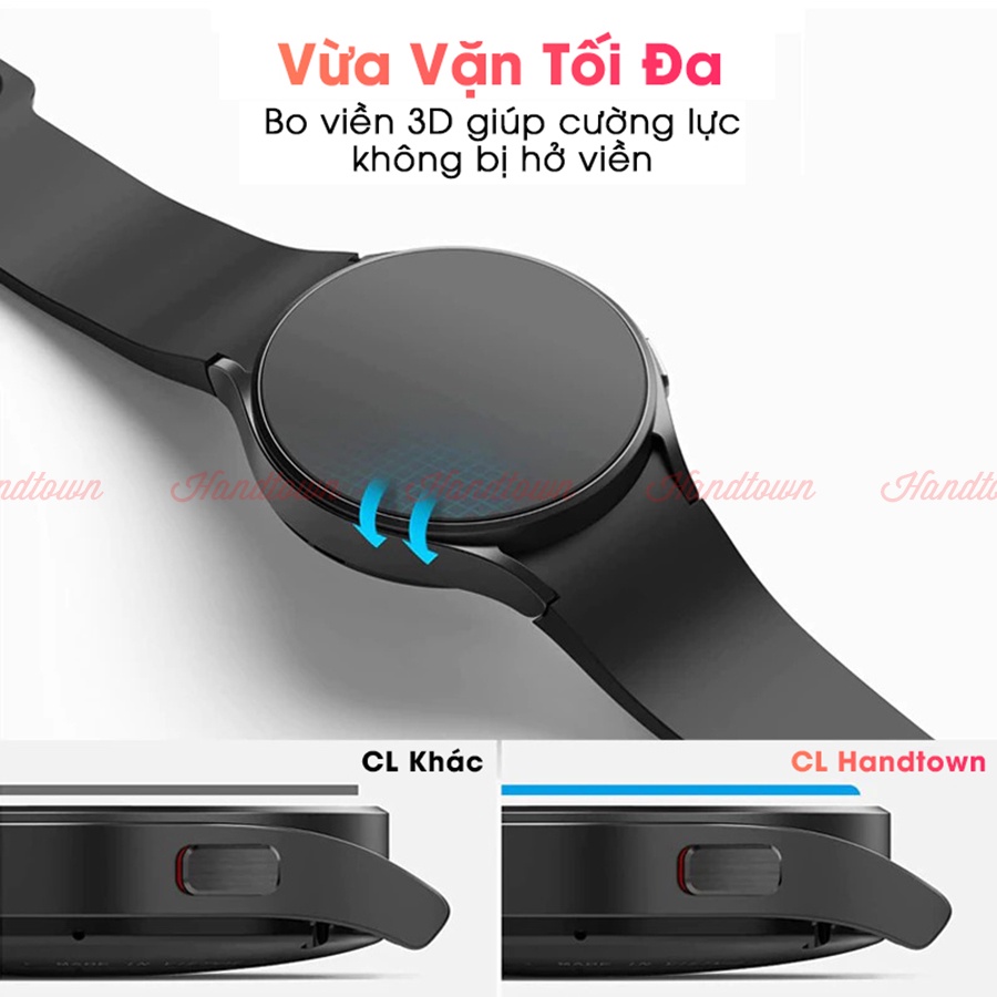 Kính cường lực đồng hồ Samsung Watch 5 40mm 44mm / Watch5 Pro 45mm CL SS galaxy trong suốt chống vân