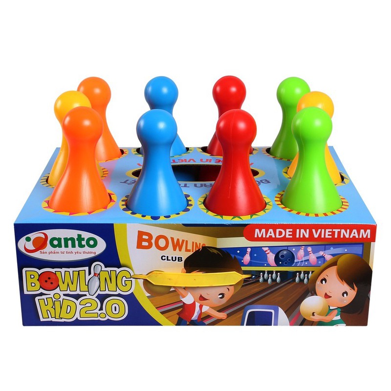 Đồ Chơi Vận Động BOWLING KID 2.0 Cho Bé Rèn Luyện Kỹ Năng Cơ Bản