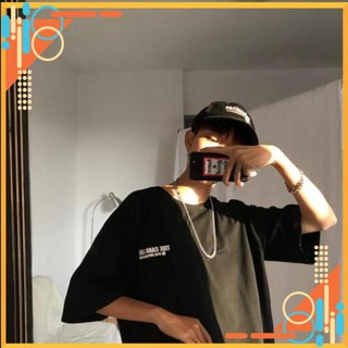 Áo thun tay lỡ unisex, áo phông tay lỡ form rộng, áo thun A304