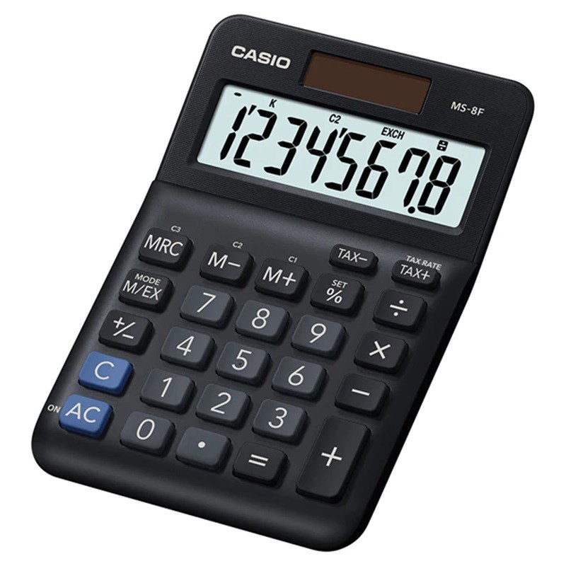 Máy tính Casio MS-8F - Chính hãng Casio -  Bảo hành 7 năm