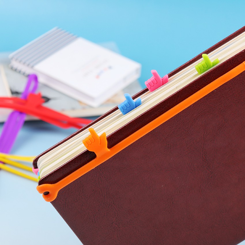 Kẹp sách nhớ dòng chất liệu silicon