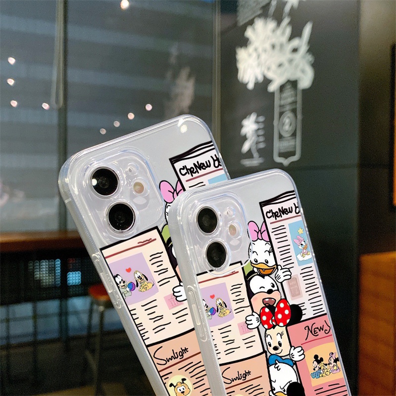 Disney Ốp Điện Thoại TPU Dẻo In mickey minnie IPhone 14 12 PRO 12Promax mini 11 PRO 11PROMAX 13 PRO 13PROMAX Xs Max XR 7 8 Plus