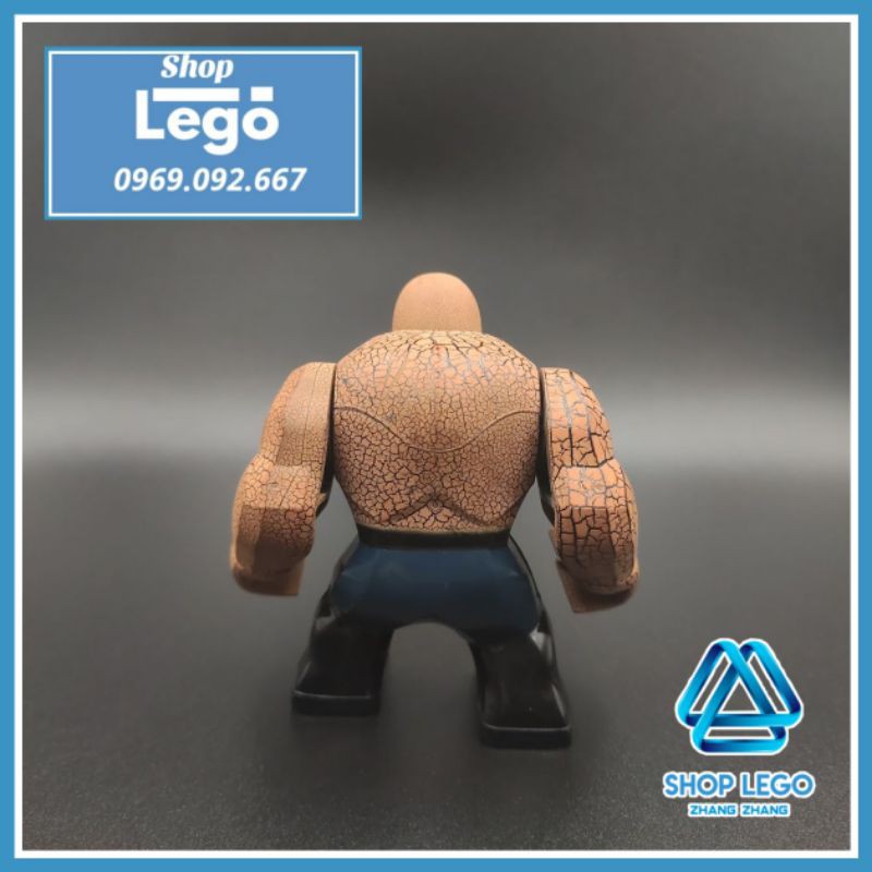 Xếp hình Người đá The Thing trong Fantastic 4 siêu anh hùng DC Lego Minifigures Xinh XH1421