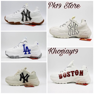 Giày thể thao 𝐌𝐋𝐁 Boston 💦 SALE 🌺, Giày Sneaker Boston NY LA  Chữ In Tăng Chiều Cao 5cm [FULLBOX]