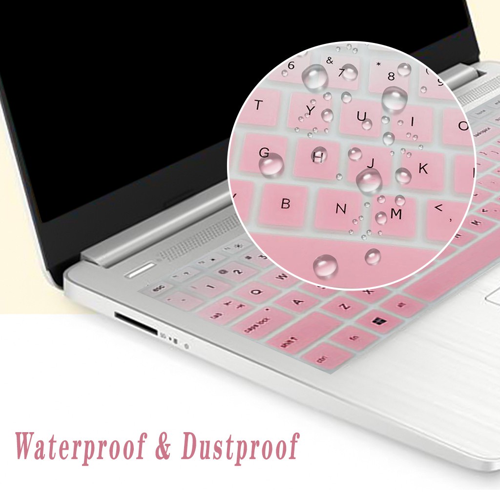 Miếng Dán Bảo Vệ Bàn Phím Laptop Mềm Mại Màu Xanh Dương Cho HP 15.6 inch BF 1