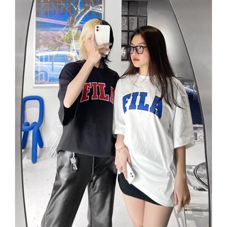 Áo thun fila unisex / form overfit