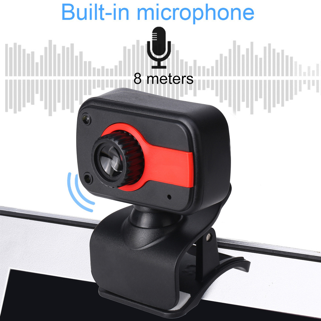 Webcam Mini Hd 1080p Có Thể Xoay Kèm Mic Dành Cho Máy Tính | WebRaoVat - webraovat.net.vn