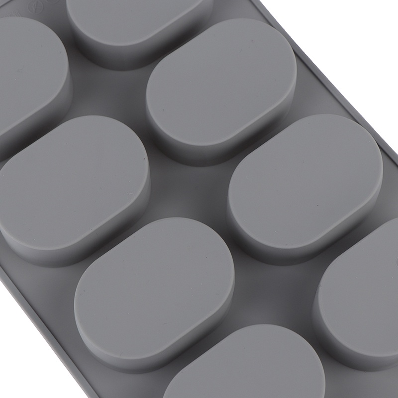 Khay Nướng Bánh Xà Phòng 8 Ô Bằng Silicone