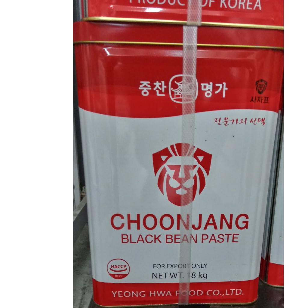 sốt tương đen choonjang 18kg thùng to cho nhà hàng - 춘장