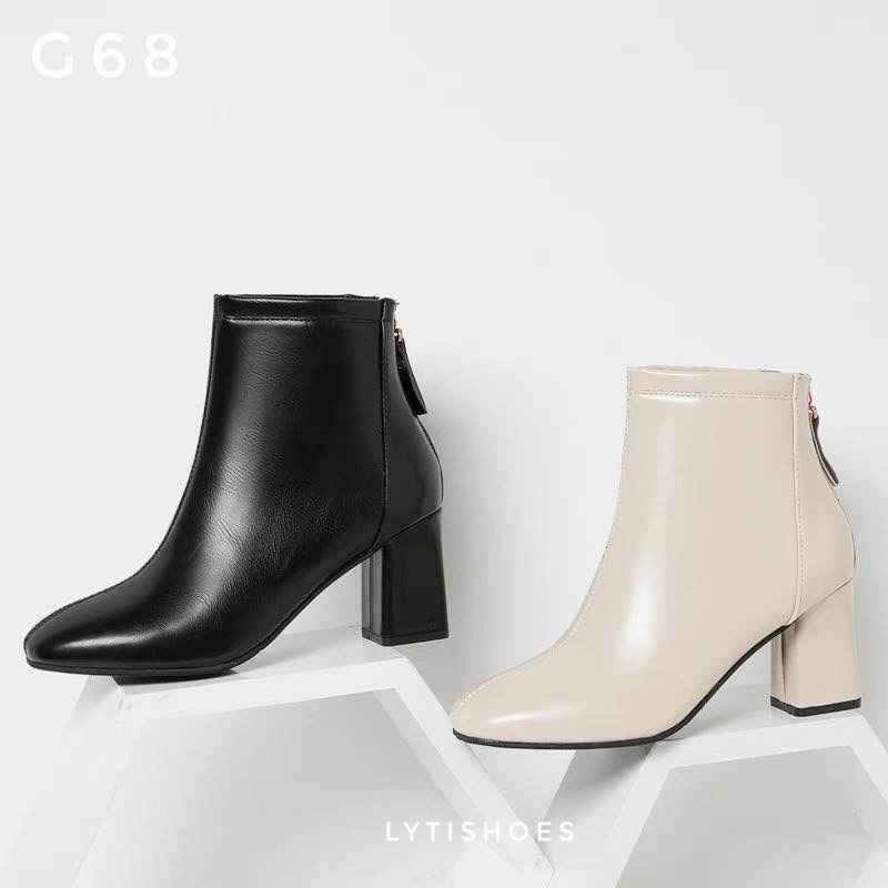 boots da nữ cổ thấp 7cm G68