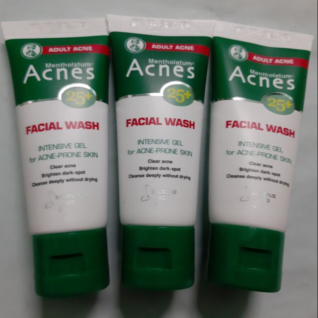 Gel Rửa Mặt Ngăn Ngừa Mụn Acnes 25+ Facial Wash 25g