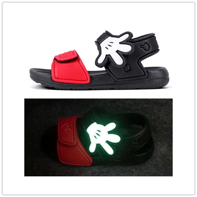 Xăng đan Đế Mềm Dạ Quang Thời Trang Đi Biển Cho Bé