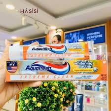 KEM ĐÁNH RĂNG AQUAFRESH - Extreme Clean Whitening Action 158.7g (Cam)