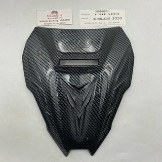 Ốp mặt nạ cacbon đen air blade 2020-2021