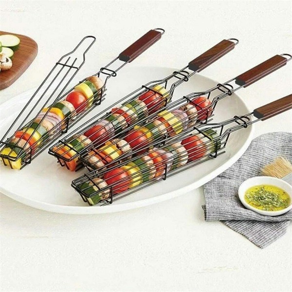 Xiên nướng Grill Baskets BBQ phong cách Mỹ