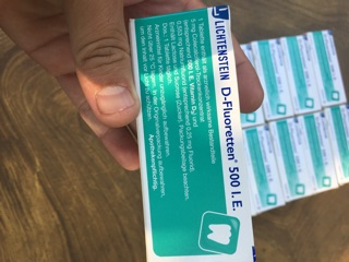 D-Fluoretten 500 I.E của Đức