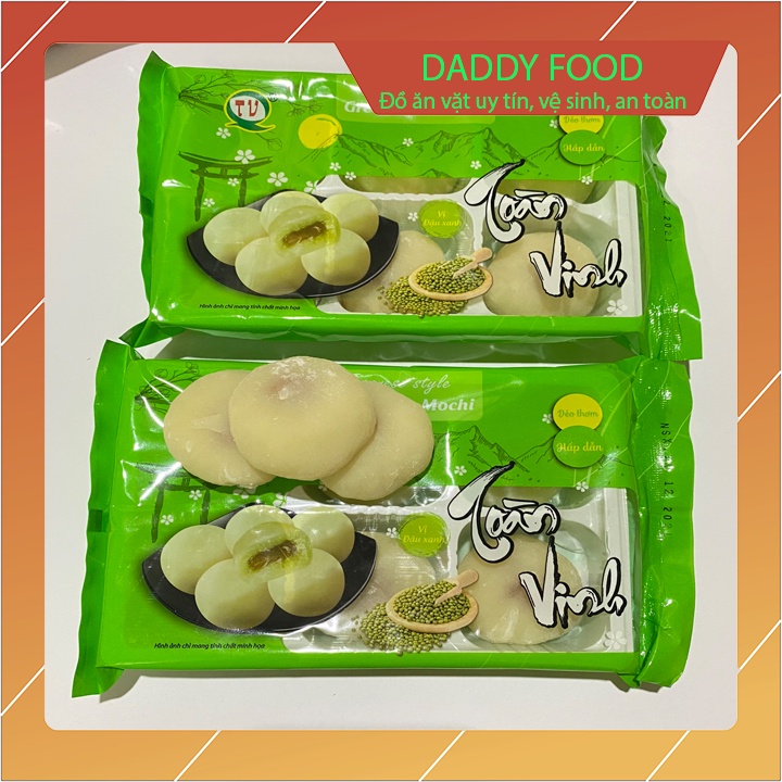 Bánh mochi việt nam vị đậu xanh siêu mềm dẻo hộp 6 bánh 230g | BigBuy360 - bigbuy360.vn