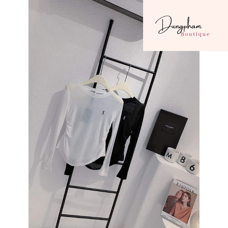 Áo thun giấy YSL - Dungpham.Bourtique