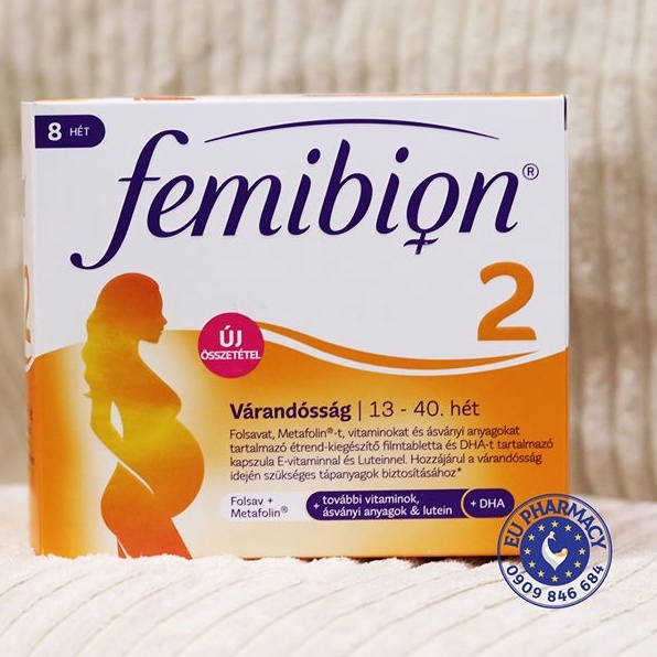 COMBO: 1 Femibion 2 và 1 Femibion 3 sản xuất tại Đức Vitamin bầu và sau bầu.