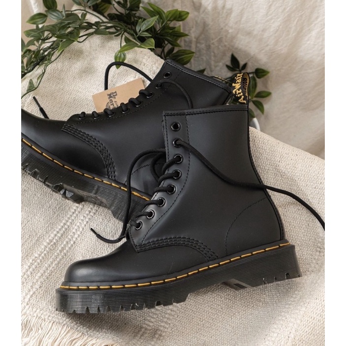 Dr. Martens bốt cao cổ nữ 25345001 BLACK 1460 BEX | BigBuy360 - bigbuy360.vn
