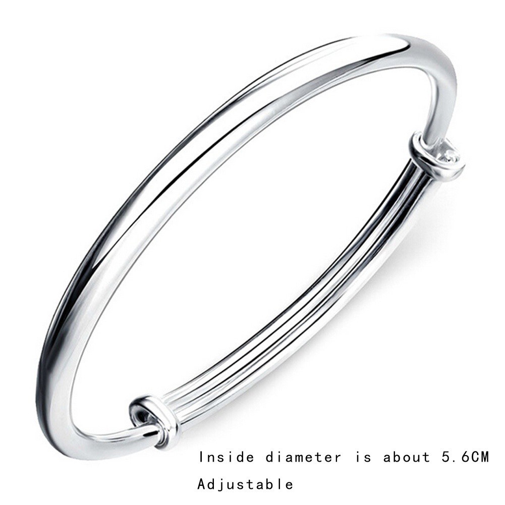 Vòng Tay Kim Loại Dạng Dây Xích Mảnh 925