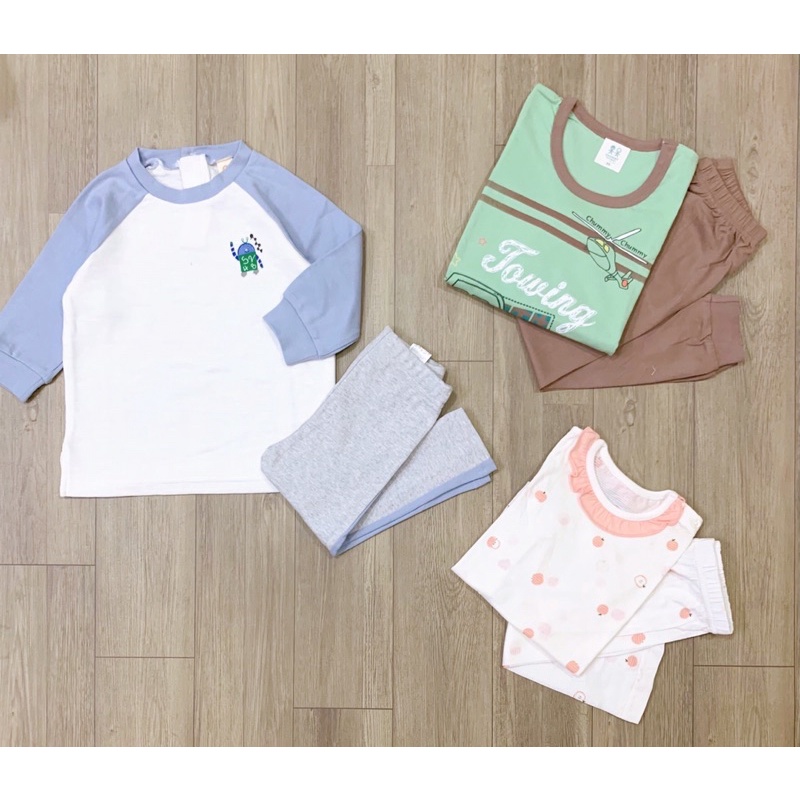 Bộ cotton và nỉ da cá xuất hàn