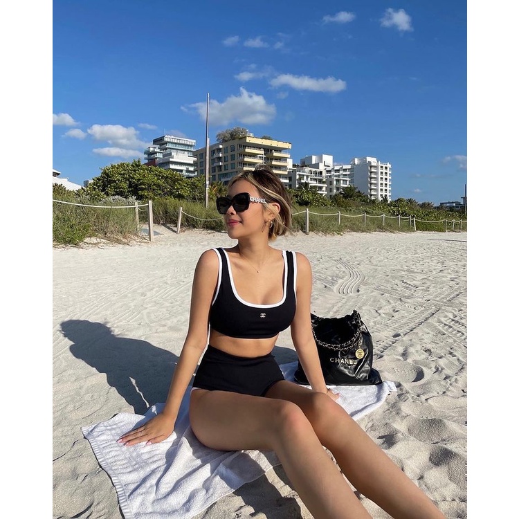 Bộ Đồ Bơi BIKINI Co Giãn Phối Gân