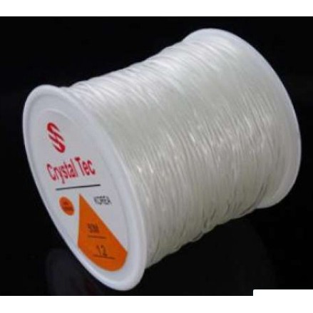 Cước xỏ vòng 1.0mm  trong suốt co giãn