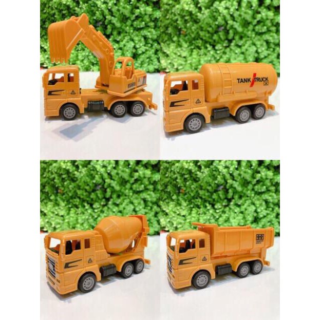 Bộ 4 xe công trình FLASH SALE 99K | BigBuy360 - bigbuy360.vn