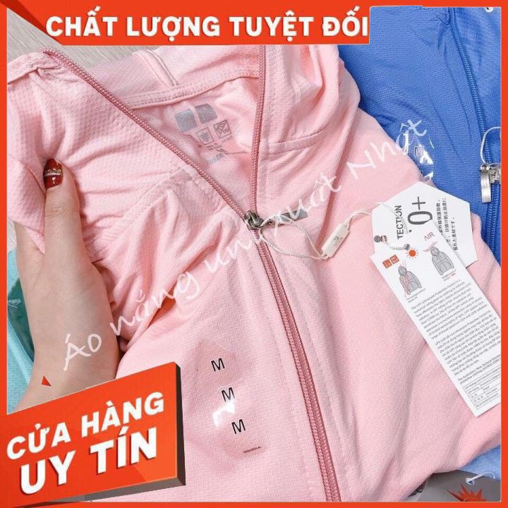 Áo Chống Nắng Thông Hơi Siêu Hot Chống Tia UV hottren _ Áo chống nắng thông hơi túi cuộn mát mềm, chất vải kim cương