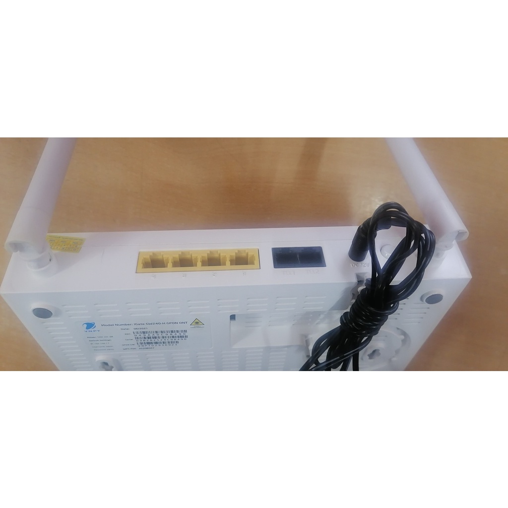 Modem Wifi Quang iGate GW240-H GPON 2 Râu 2 Băng Tần - Modem Chính Hãng V.N.P.T