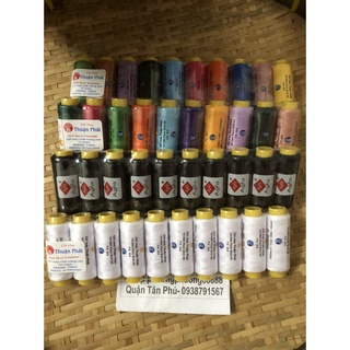 10 cuộn chỉ đủ màu Agfa tặng kèm 15 kim khâu